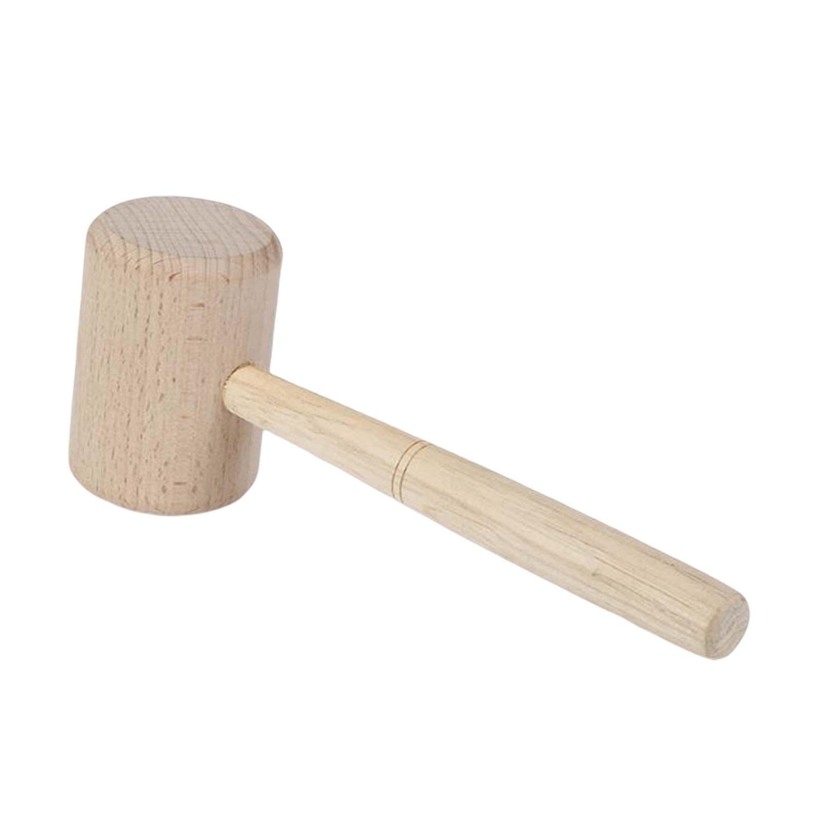 Mallet Wood Carving - 너도밤 나무 단단한 나무 망치 조각