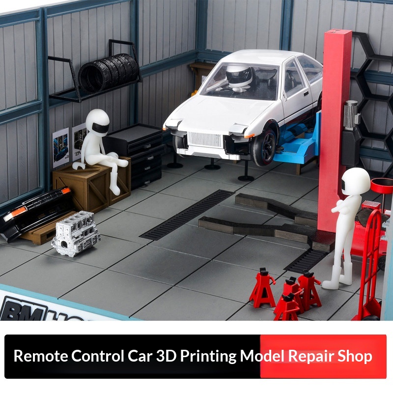 Workshop Tools 3D Model - BM HOBBY 1/24 스케일 RC카 시뮬레이션