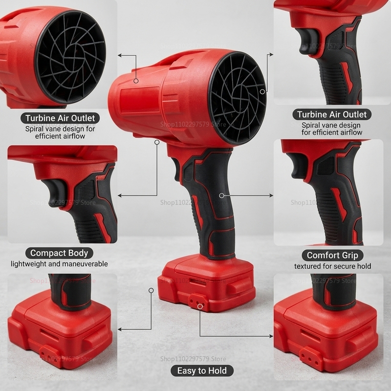 18V 무선 터보 팬 블로워 드라이어, 브러시리스 모터 - Power Tools For Workshop 리뷰 및 가격
