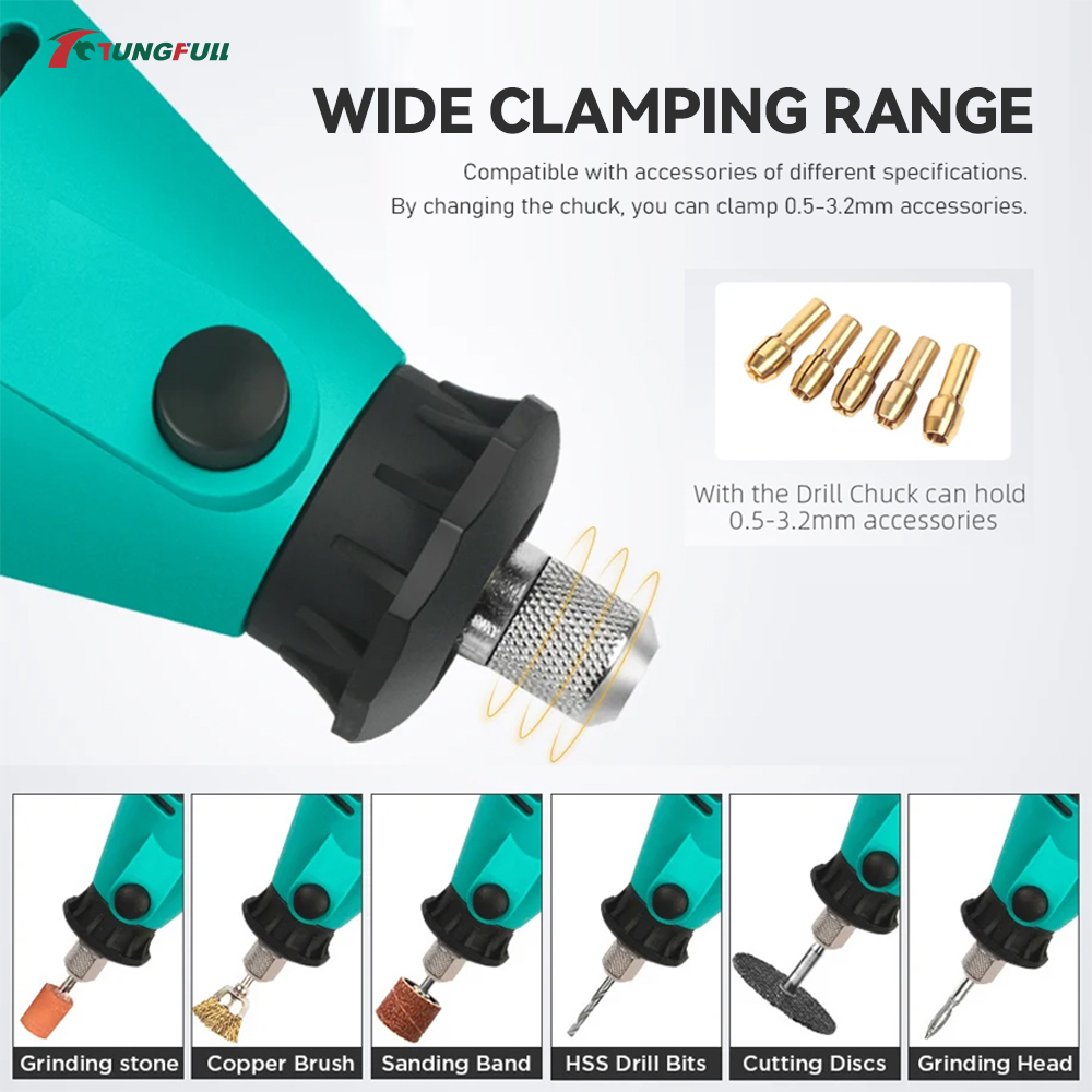 TUNGFULL 미니 전기 그라인더 세트, 조각 펜 네 - Power Tools For Workshop 리뷰 및 가격