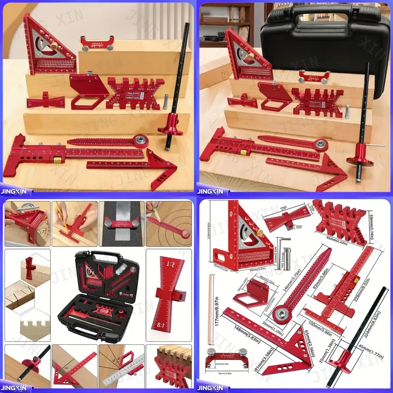 워크샵 목수용 다기능 마킹 목공 도구 세트, 전문 조립 - Workshop Joinery Tools 리뷰 및 가격