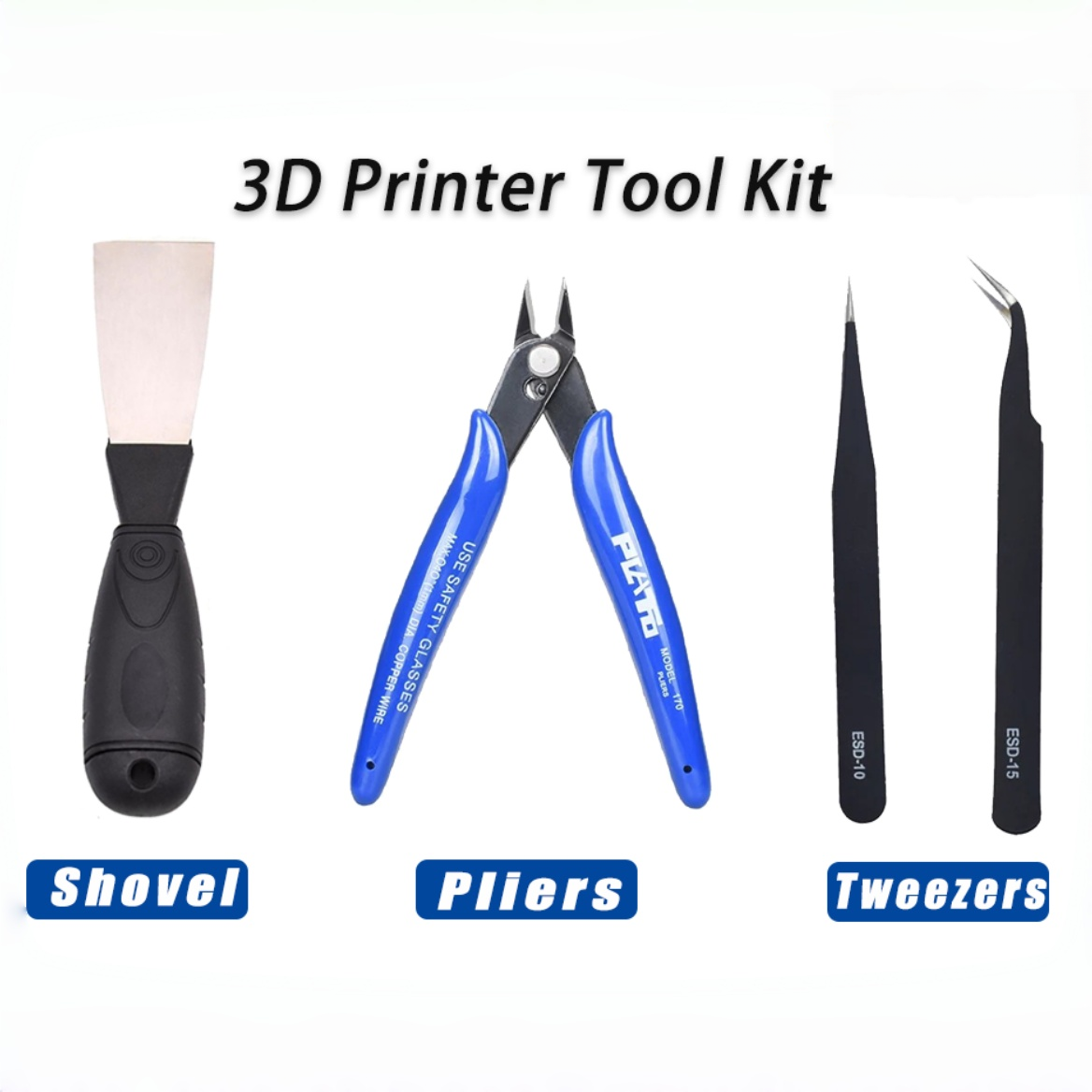 3D 프린터 도구 제거용 스패튤라, 스틸 플라이어, 전 - Creality Printer K1 리뷰 및 가격