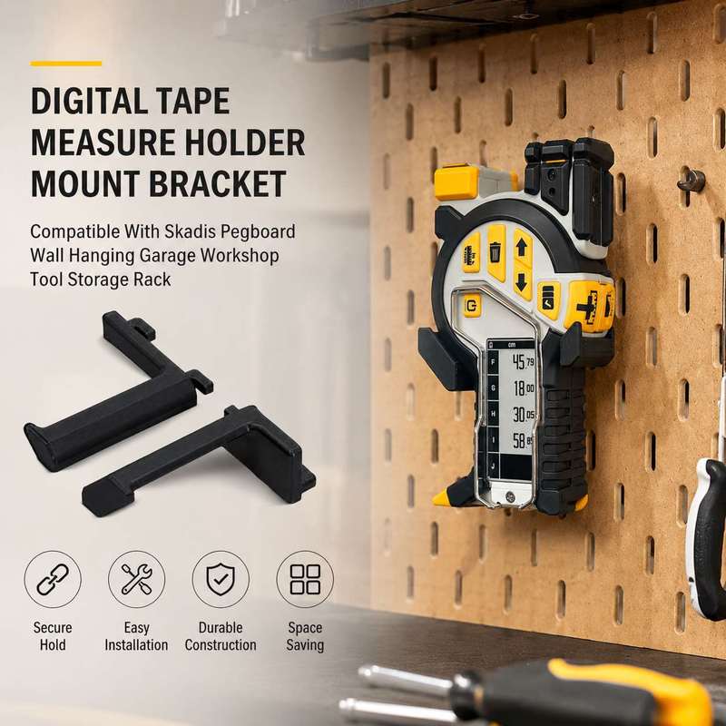 디지털 줄자 홀더 마운트 브래킷, 스카디스 페그보드 벽 - Workshop Tools Hanging 리뷰 및 가격