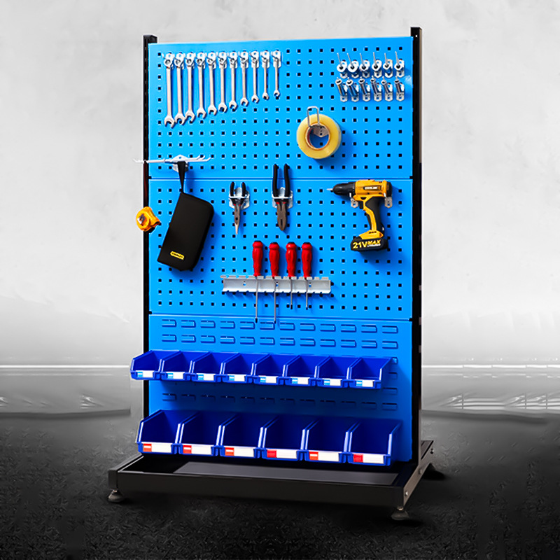 양면 공구 보관 선반, 나사 정리대, 벽걸이형 페그보드 - Workshop Tools Rack 리뷰 및 가격
