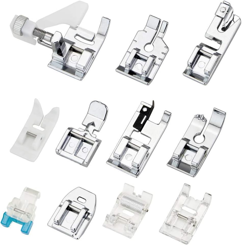 11종 프레서 풋 세트 - 브라더, 싱어, 베이비락,  - Workshop Tools Machine 리뷰 및 가격