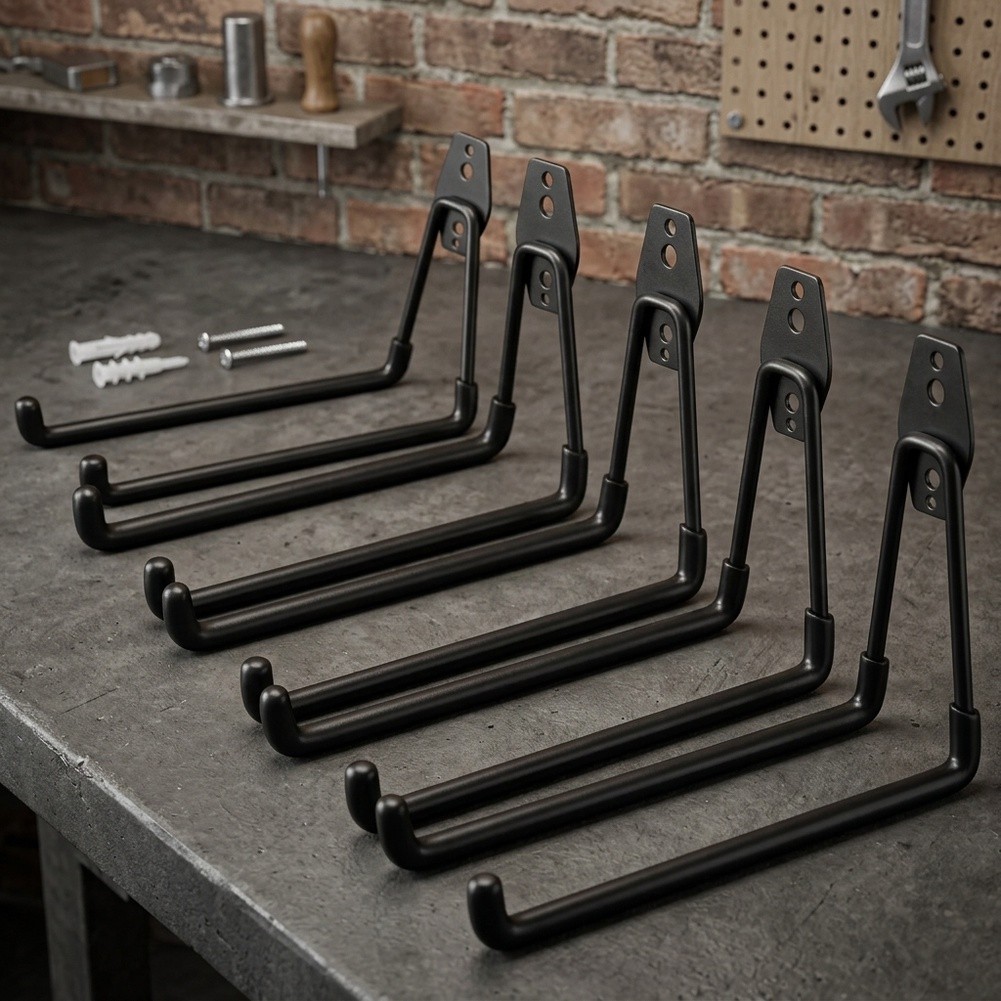 검정색 7.7인치 강철 벽걸이 훅 - 차고, 작업실,  - Workshop Tools Hanging 리뷰 및 가격