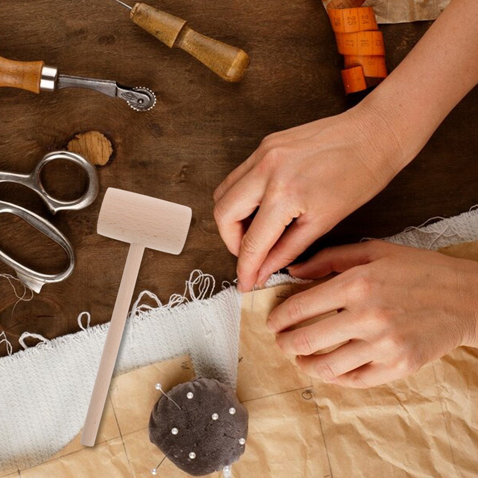 공예용 나무 망치 DIY 목공 조각 망치 너도밤나무 손 - Mallet Wood Carving 리뷰 및 가격