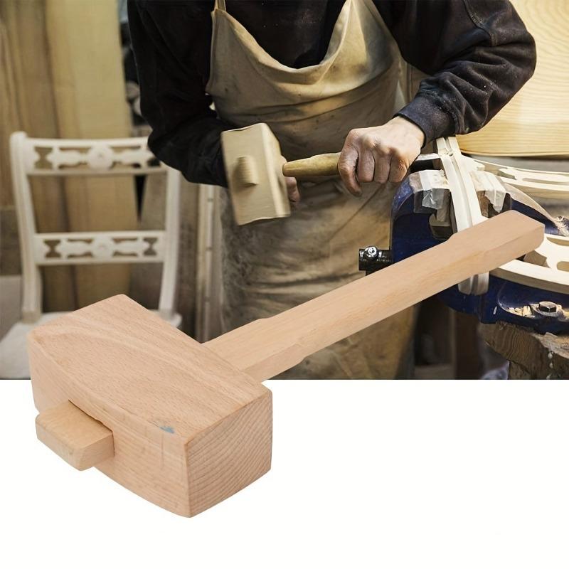 1Pc DIY 가죽 너도밤나무 원목 목공 망치 목수 도 - Mallet Wood Carving 리뷰 및 가격