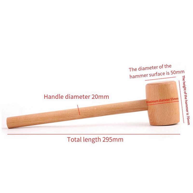 AT05-2X 너도밤나무 가죽 조각 망치 DIY 가죽  - Mallet Wood Carving 리뷰 및 가격